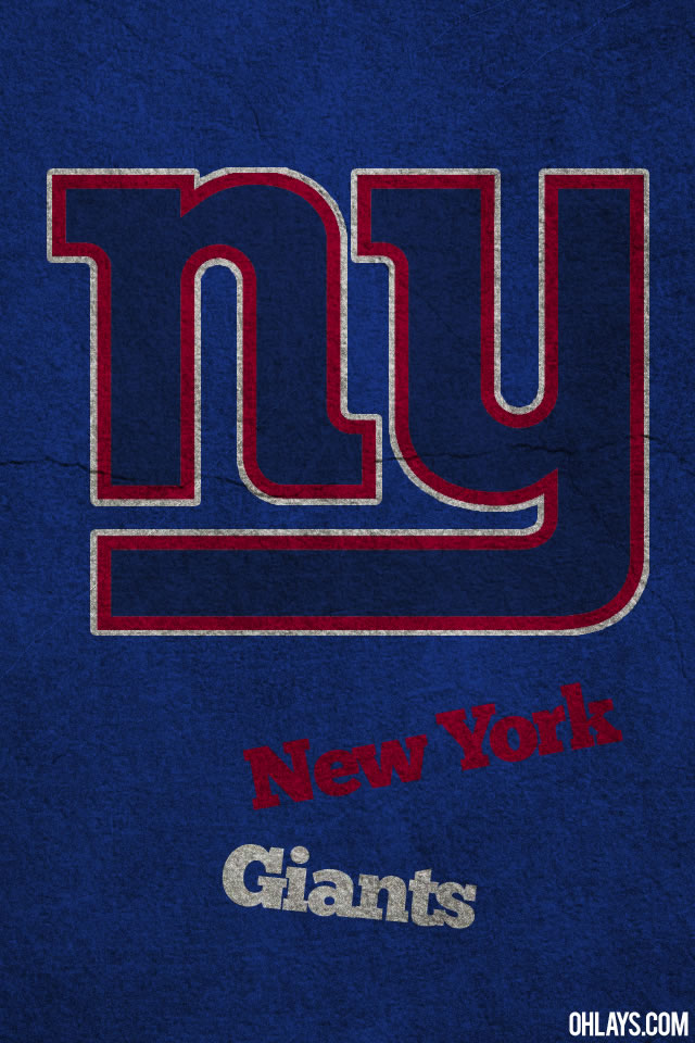 ny riesen iphone wallpaper,schriftart,text,t shirt,elektrisches blau,oberbekleidung