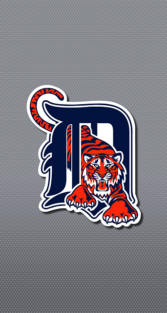 detroit tiger iphone wallpaper,fußballfan zubehör,illustration,schriftart,emblem,flagge