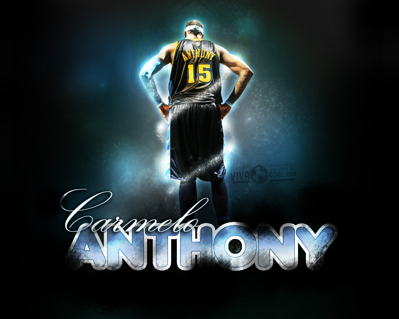 carmelo anthony wallpaper hd,basketball player,basketball,font,poster,logo