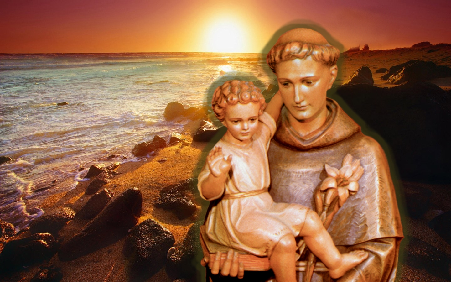 st anthony hd wallpaper,himmel,spaß,urlaub,meer,glücklich