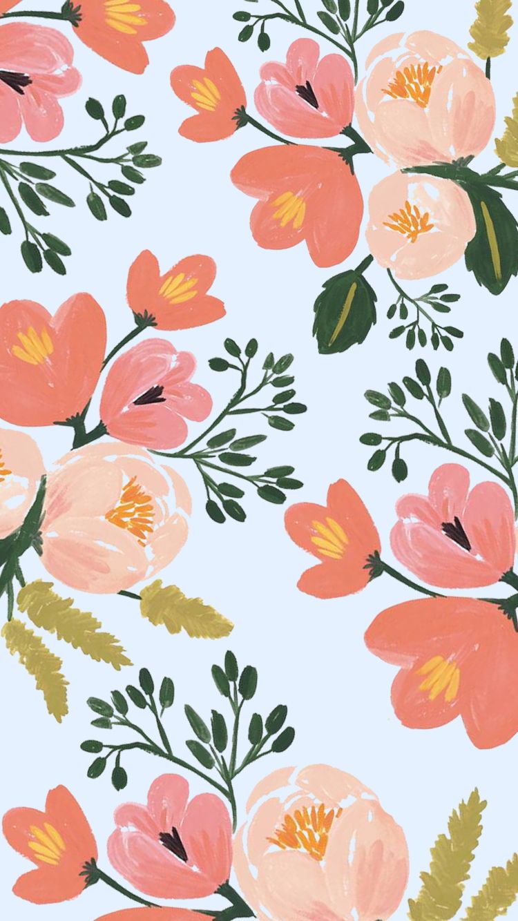 papel tapiz floral australia,modelo,rosado,diseño floral,naranja,flor