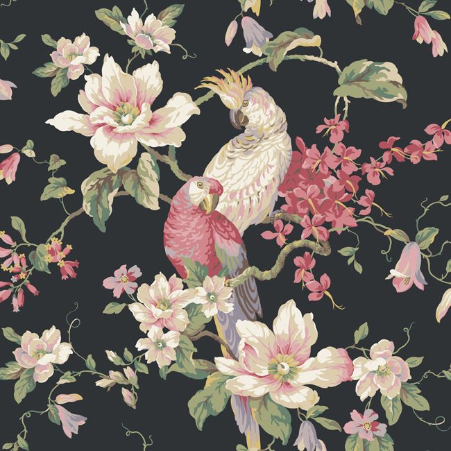 floral wallpaper australia,pink,pattern,flower,plant,bird