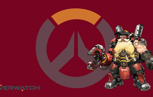 torbjorn wallpaper,red,fictional character,games,illustration,graphic design