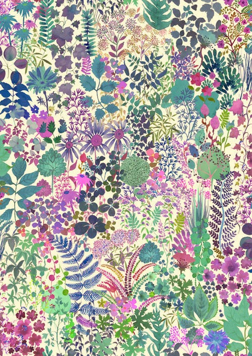 liberty print wallpaper,pattern,green,pink,textile,floral design