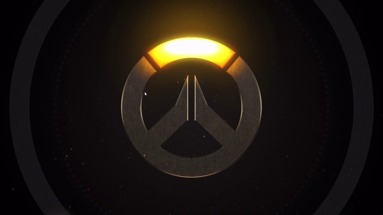 overwatch logo wallpaper,audio equipment,circle,technology,photography,logo