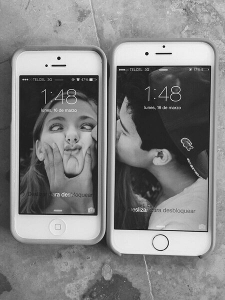 couple wallpaper for two phone,white,photograph,facial expression,gadget,product