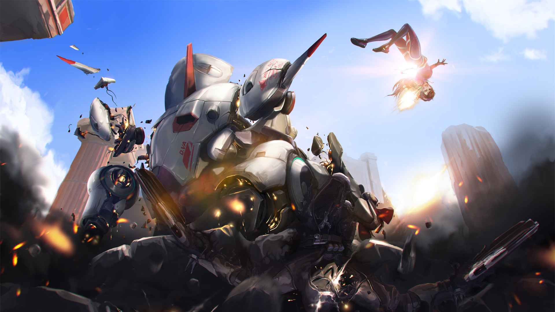 overwatch pc wallpaper,games,fictional character,screenshot,strategy video game,pc game