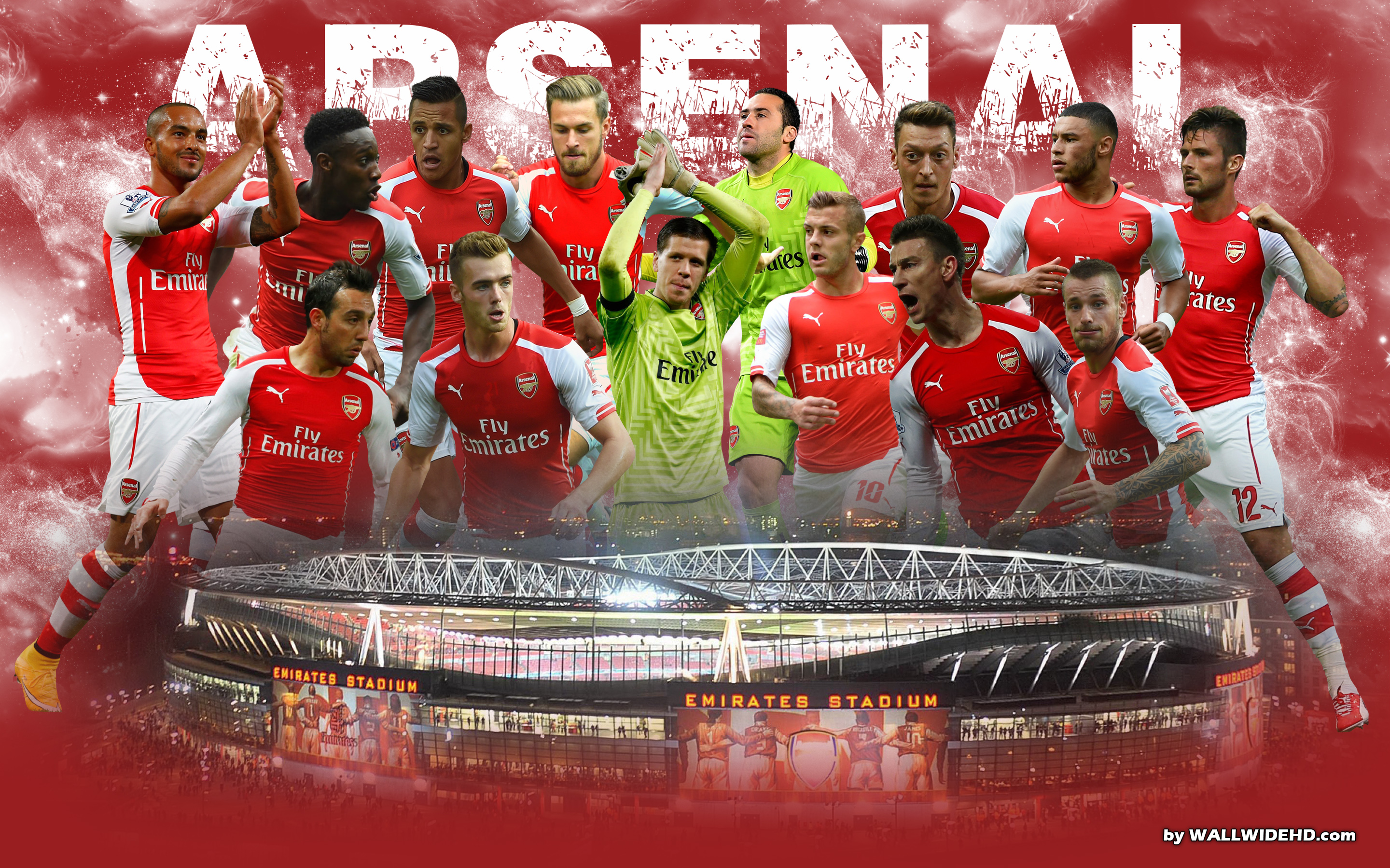 arsenal players wallpaper,team,sports,team sport,sport venue,player