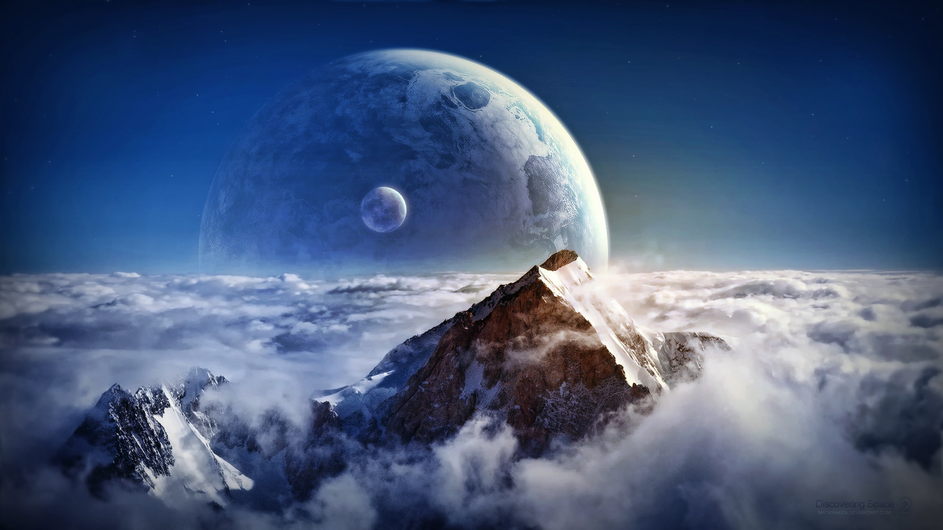 espace hd fonds d'écran 1080p,atmosphère,la nature,ciel,lune,jour