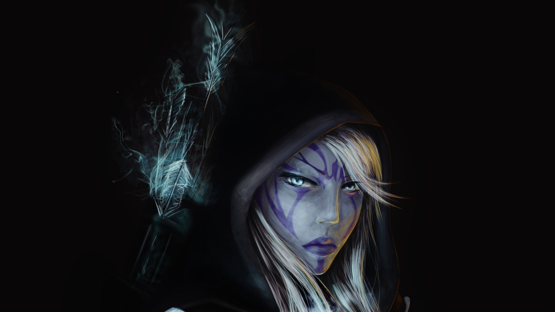 dota 2 4k wallpaper,darkness,cg artwork,human,illustration,portrait