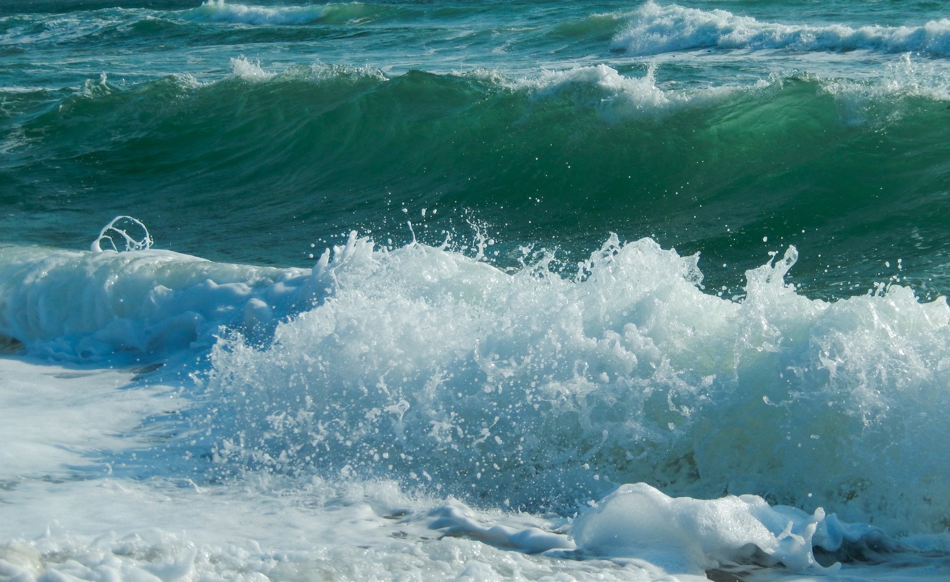 fonds d'écran pour fond d'écran plein écran,vague,vague de vent,l'eau,océan,mer