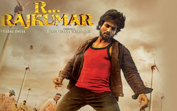 shahid kapoor fondo de pantalla hd r rajkumar,película,póster,frio,portada del álbum,fuente