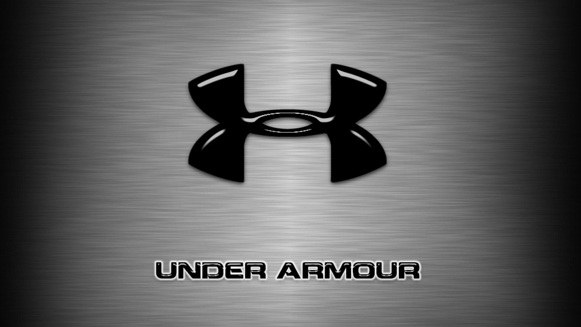 under armor wallpaper,logo,font,black and white,graphics,photography