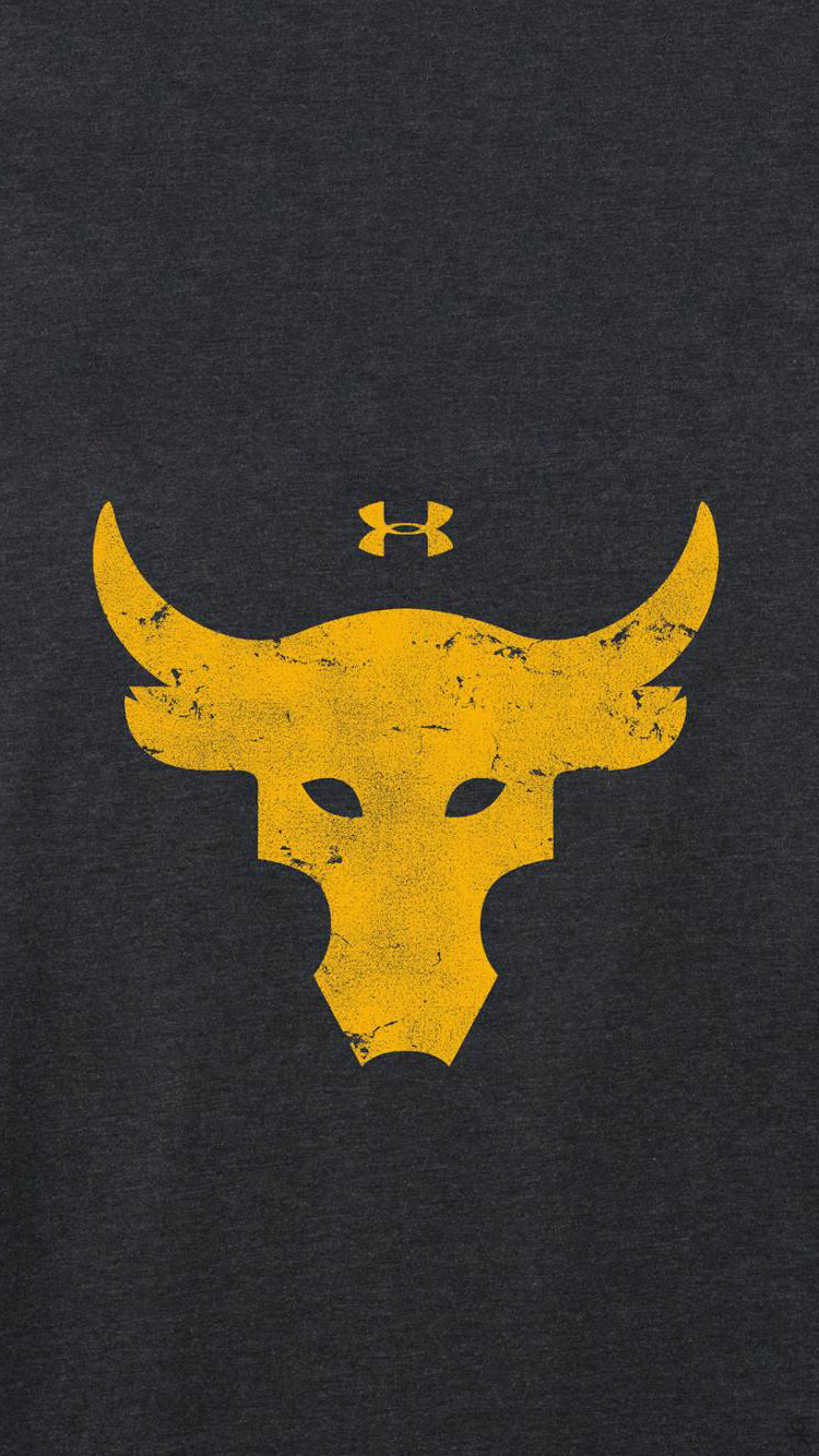 Under Armour Project Rock Logo- WallpaperUse