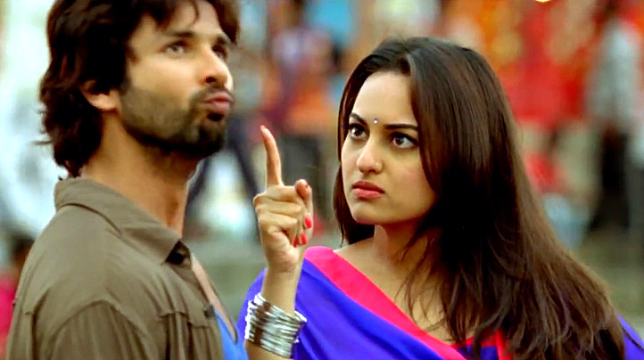 shahid kapoor hd wallpaper r rajkumar,gesture,long hair,movie