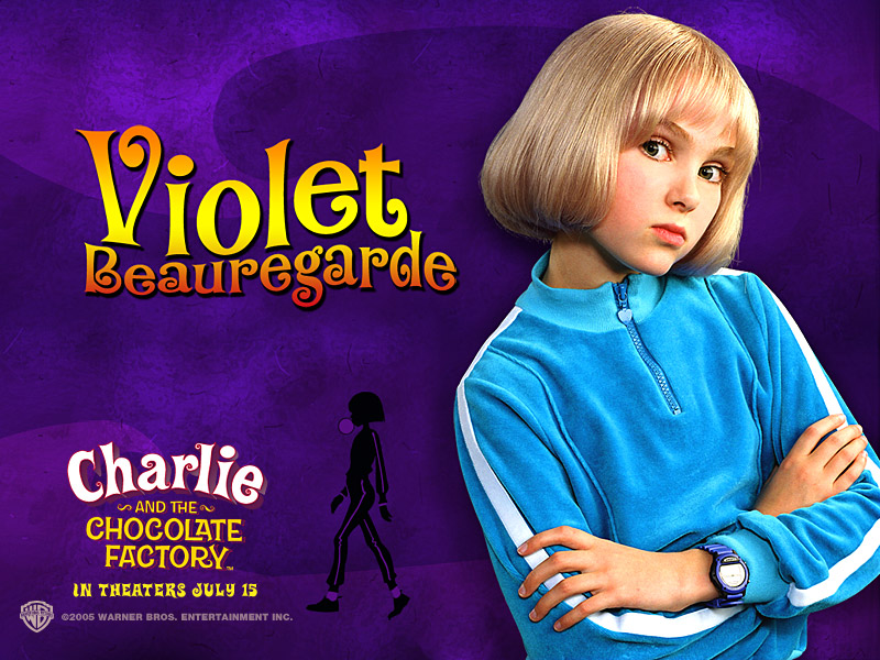 Charlie And The Chocolate Factory Violet- WallpaperUse
