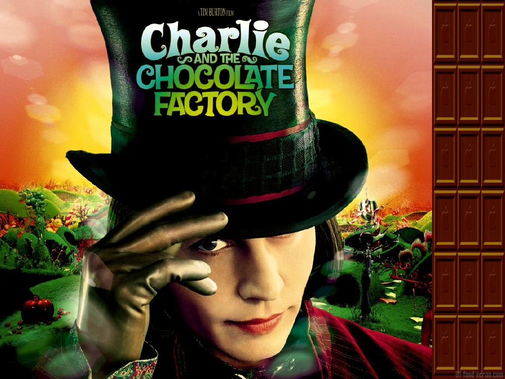 fondo de pantalla de charlie y la fábrica de chocolate,sombrero,sombrerería,juegos,día de san patricio,personaje de ficción
