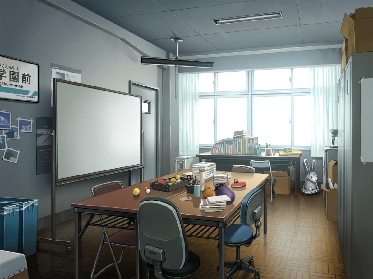 anime room wallpaper,room,building,office,interior design,furniture