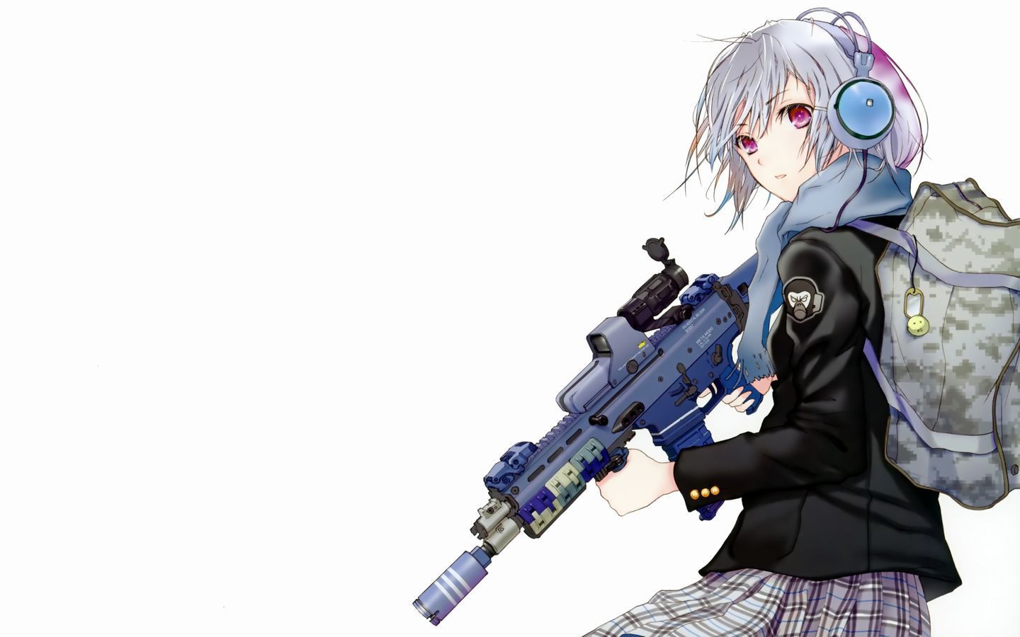 anime wallpaper 1440x900,karikatur,anime,cg kunstwerk,schwarzes haar,illustration