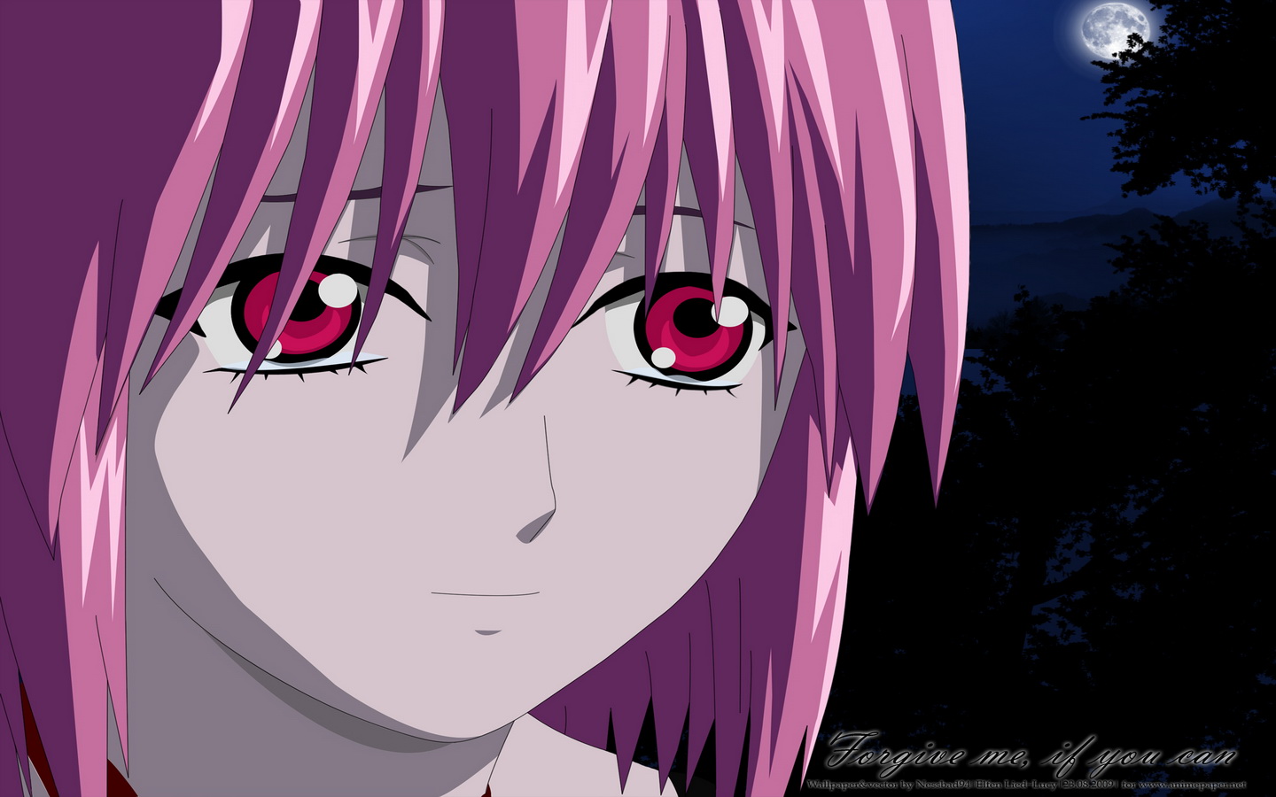 fondo de pantalla de anime 1440x900,cara,dibujos animados,cabello,anime,rosado