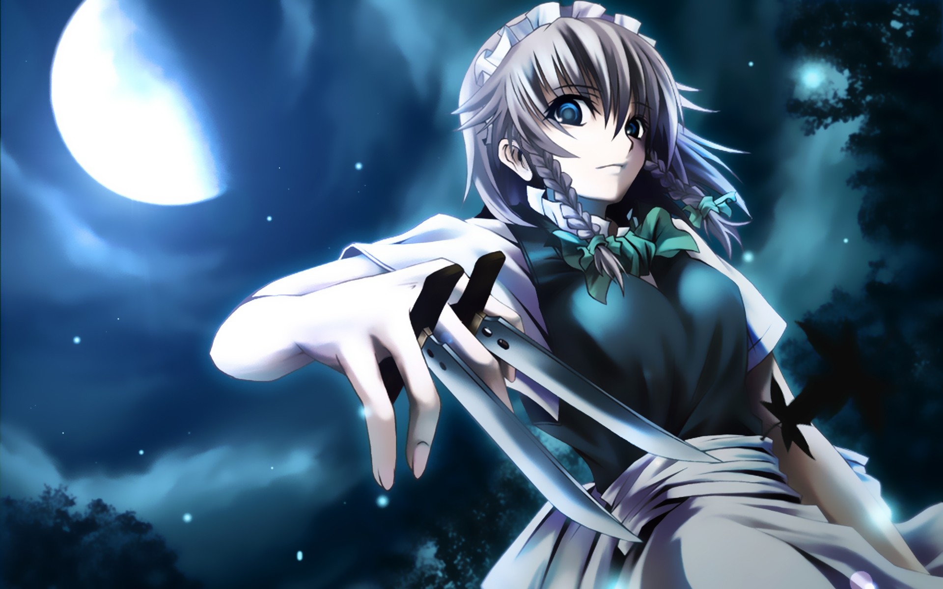 female anime wallpaper,cg artwork,anime,cartoon,sky,black hair