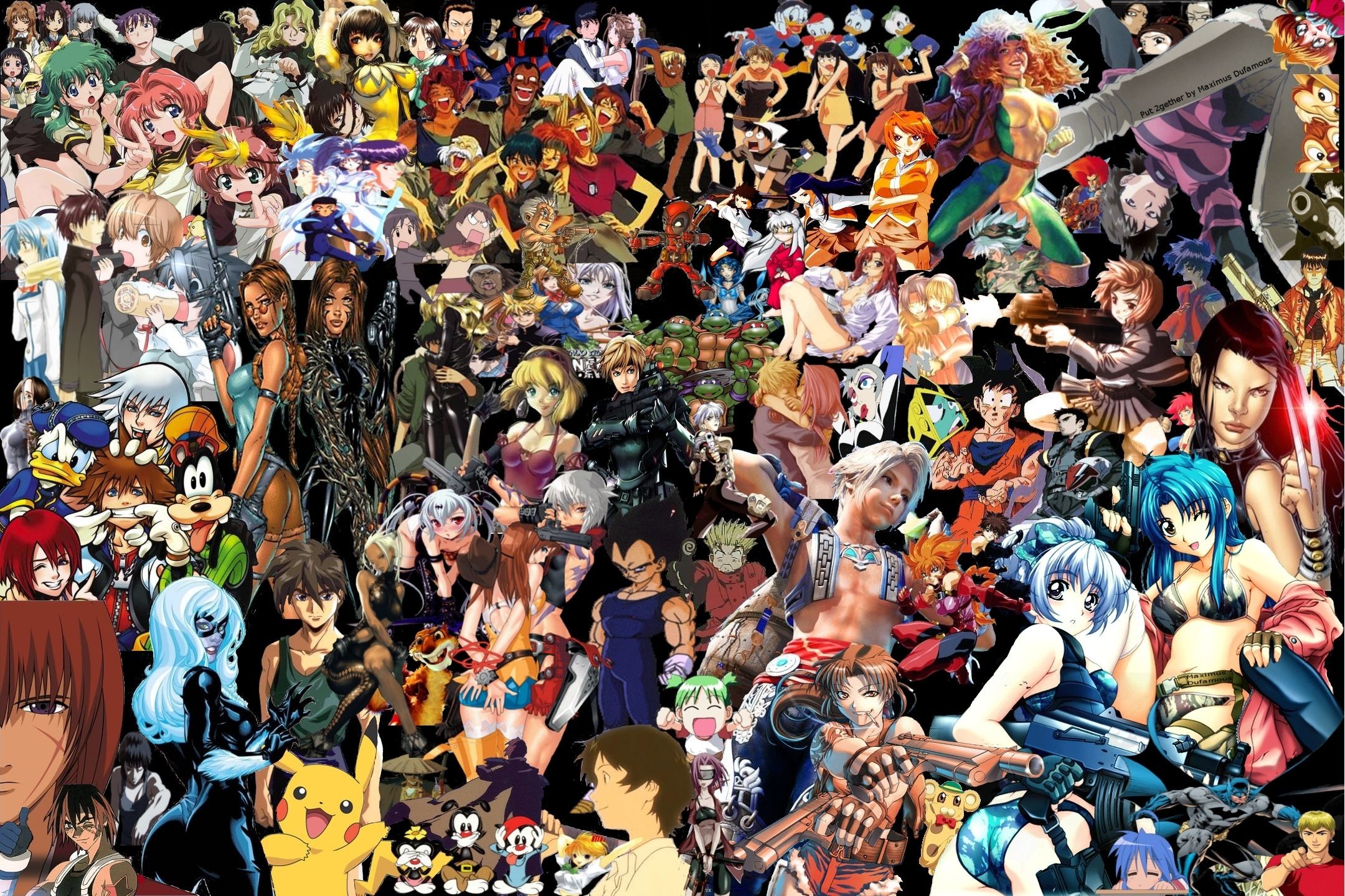 all anime wallpaper hd,crowd,people,collage,art,fan