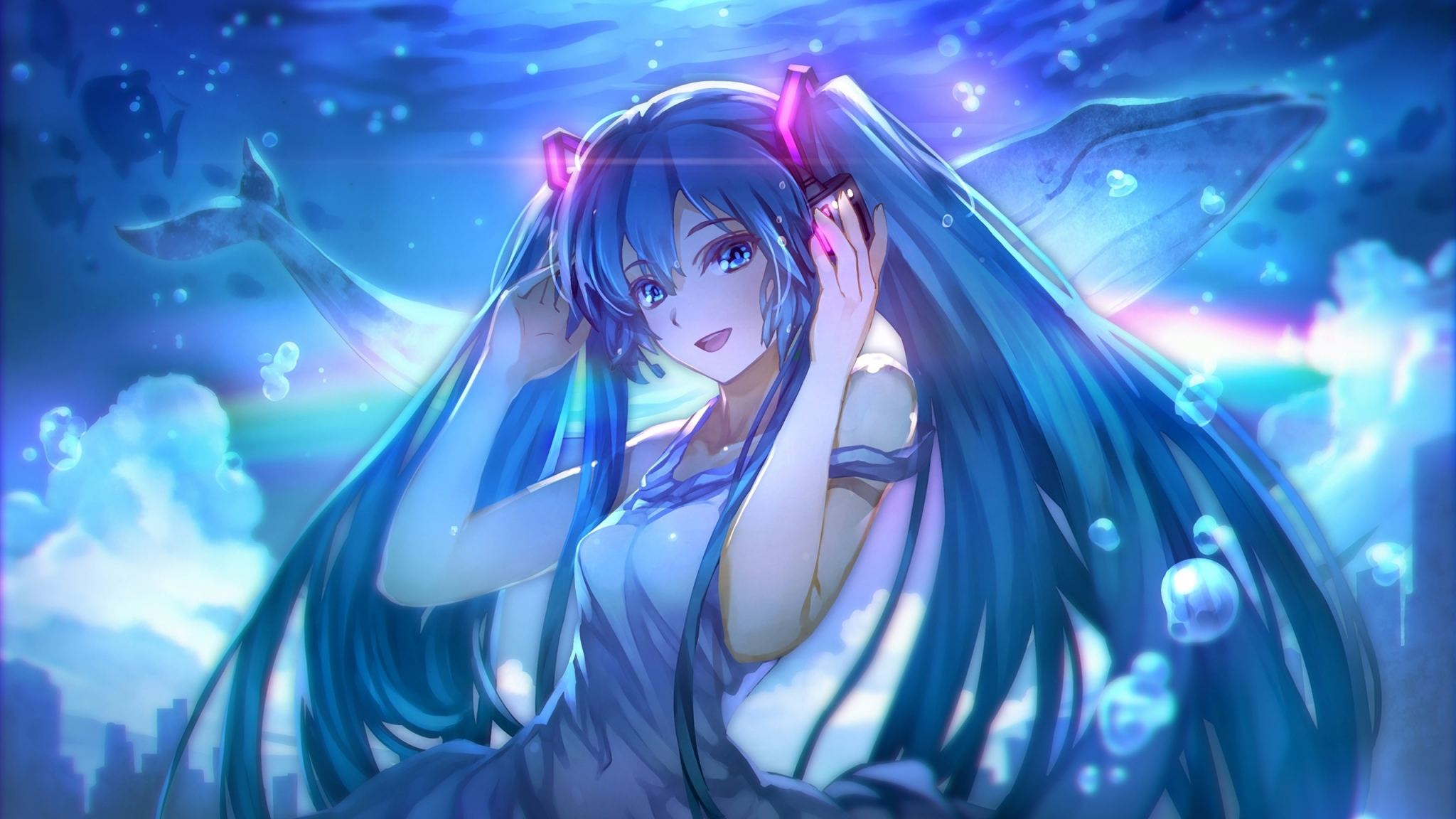 sfondi anime girl,cg artwork,anime,cielo,animazione,personaggio fittizio