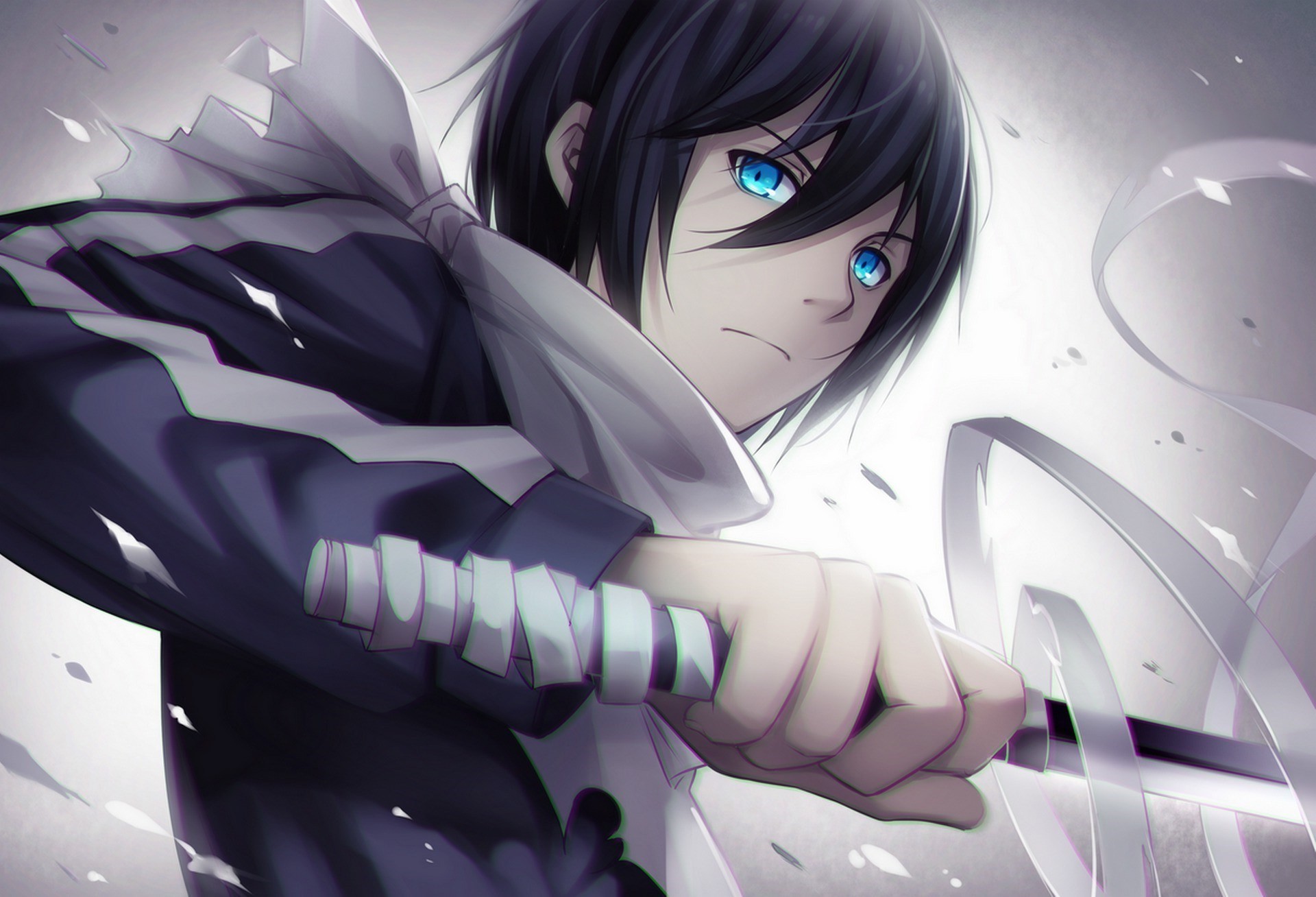 anime boy sfondo hd,cartone animato,anime,cg artwork,capelli neri,taglio hime