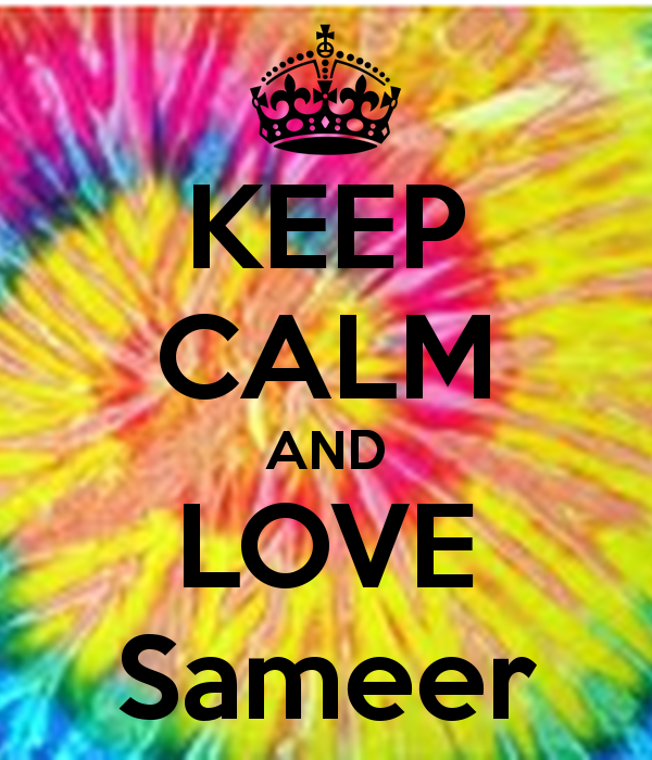 i love sameer name wallpaper,text,font,graphic design,graphics,happy