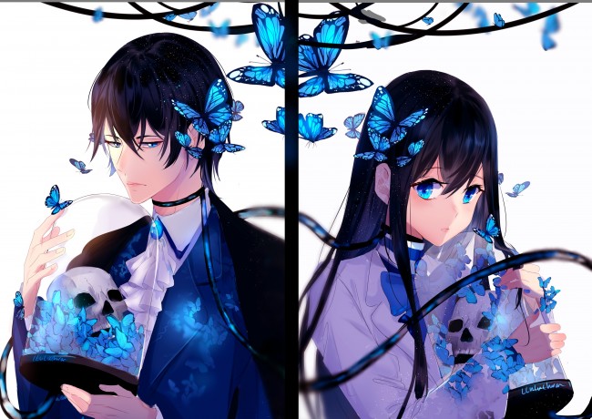 Foto Profil Couple Anime Terpisah / 50 Pairs Of Cute Couple Phone