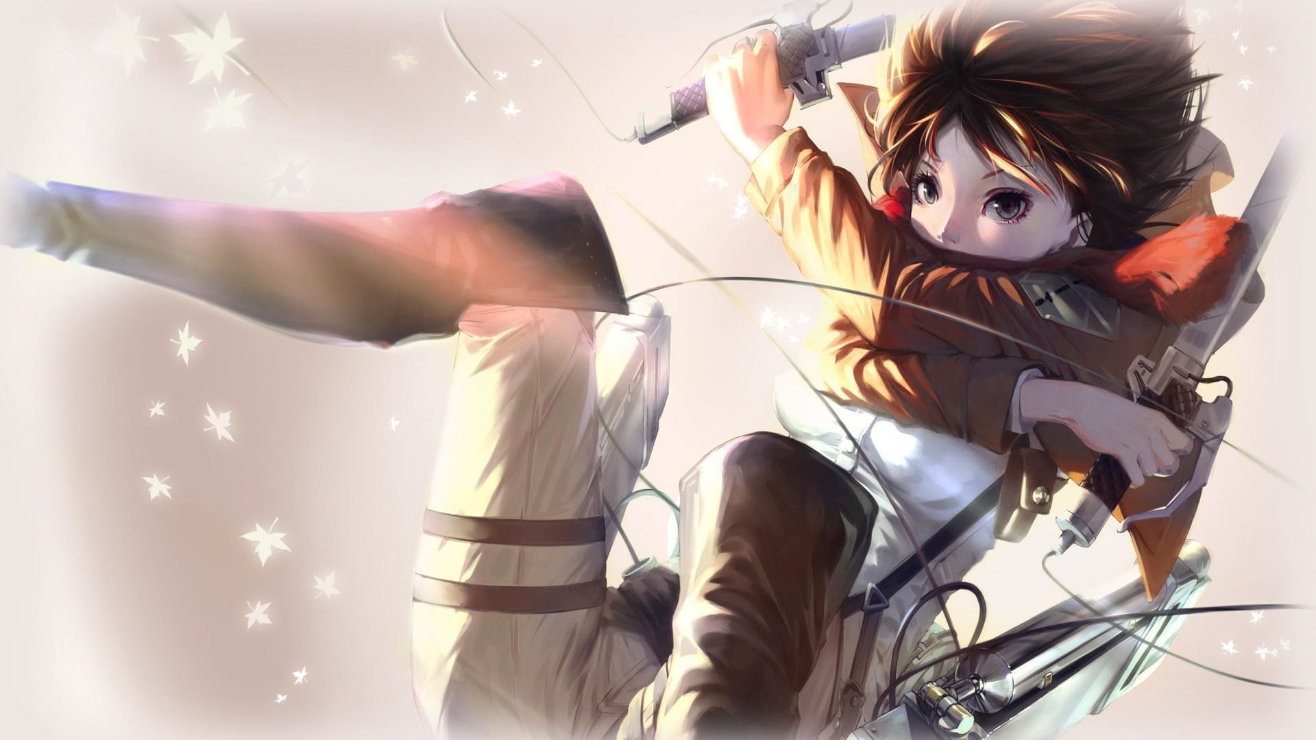 anime gaming wallpaper,cartoon,anime,cg artwork,black hair,brown hair