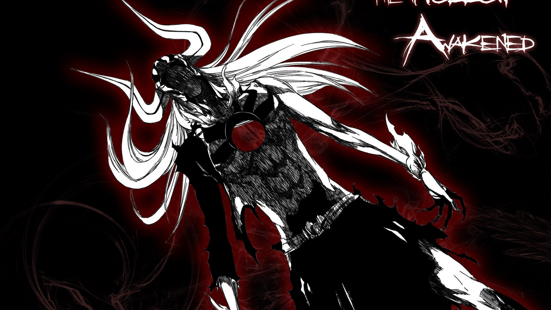 wallpaper anime cool,fictional character,cg artwork,demon,graphic design,darkness
