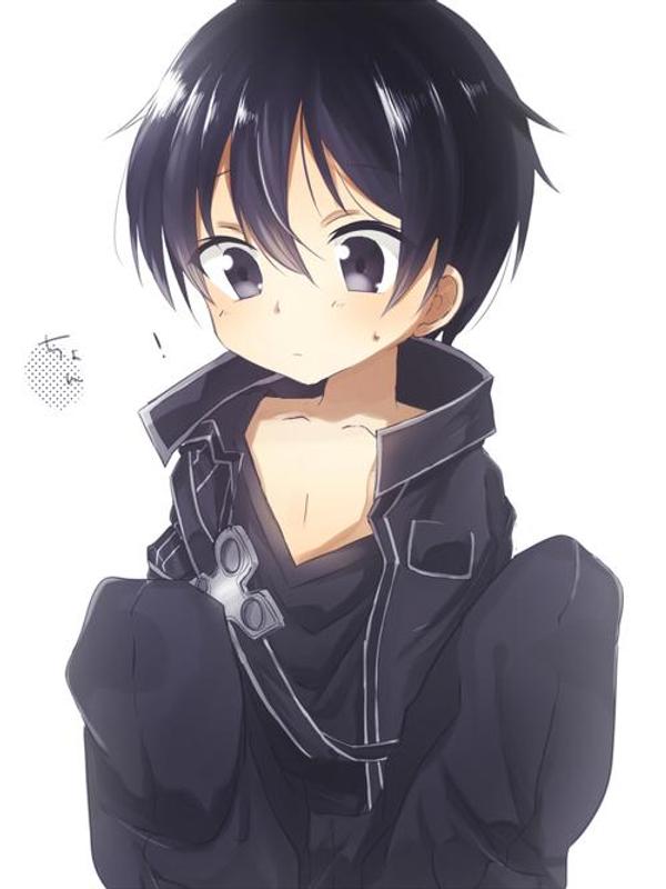 wallpaper anime cool,cartoon,anime,black hair,illustration,artwork