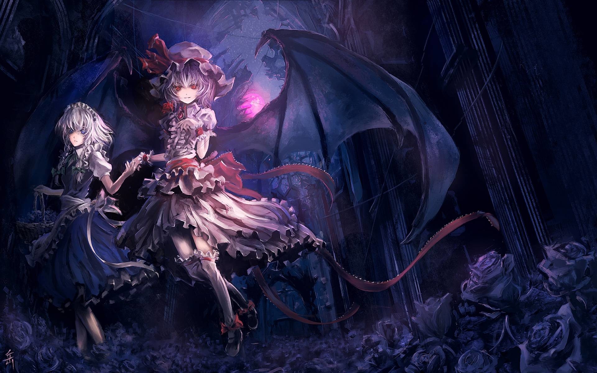 high quality anime wallpapers,cg artwork,darkness,fictional character,mythology,demon