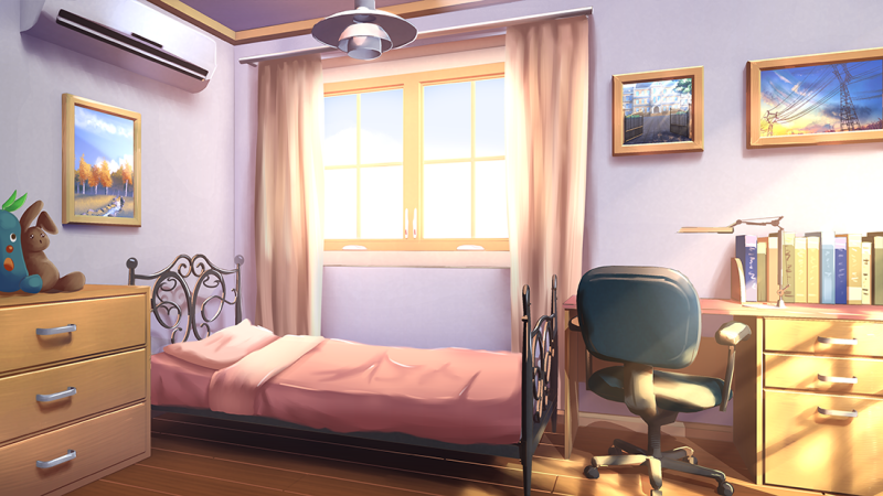 anime bedroom wallpaper,furniture,room,property,bedroom,bed