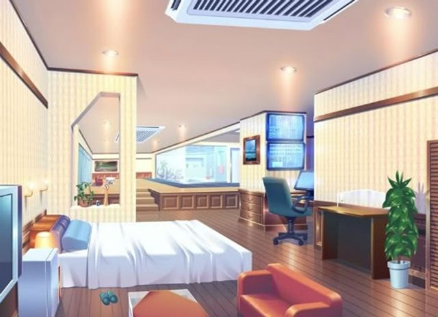 anime bedroom wallpaper,property,interior design,room,building,ceiling