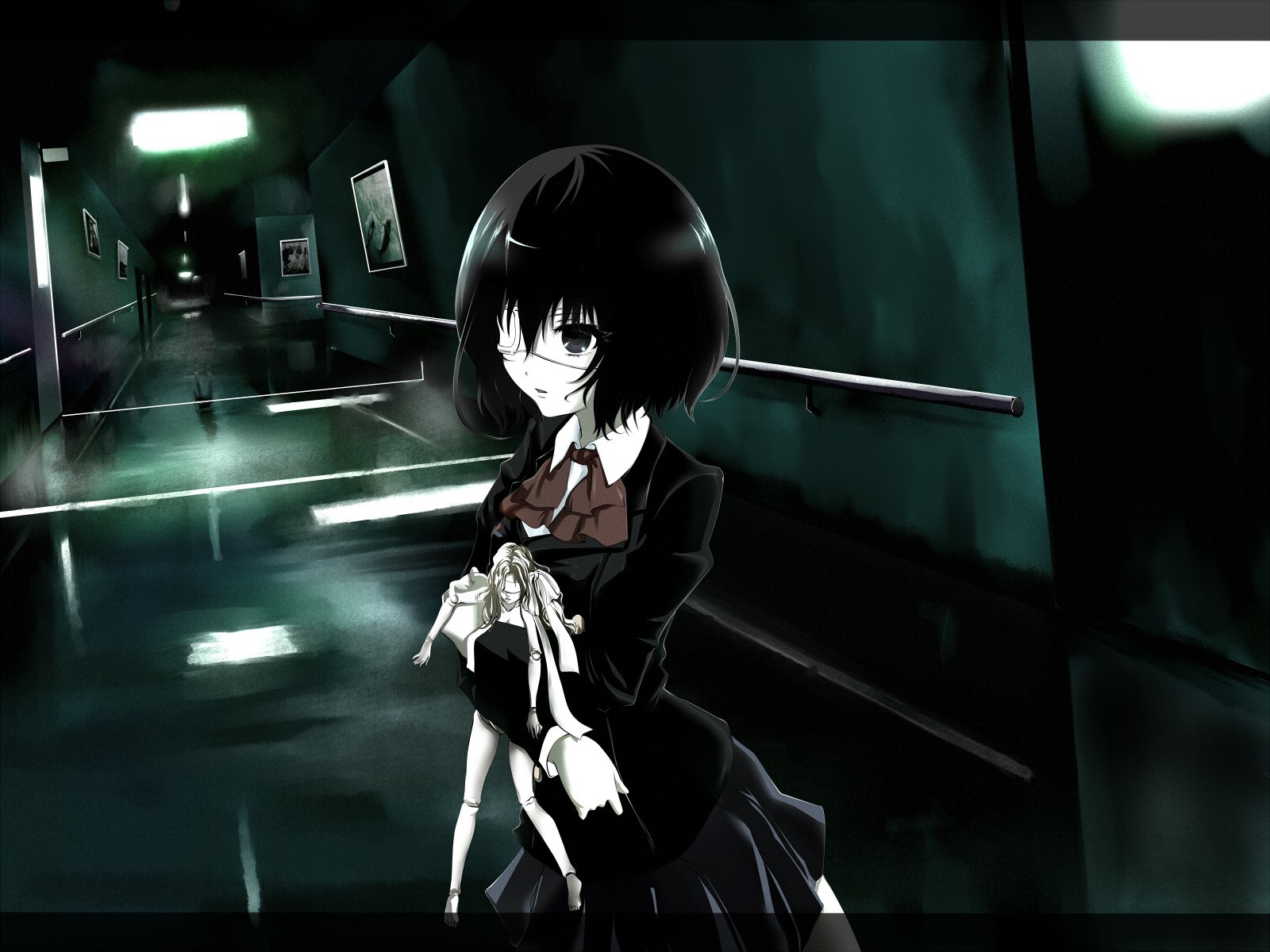 another anime wallpaper,black hair,snapshot,anime,games,pc game