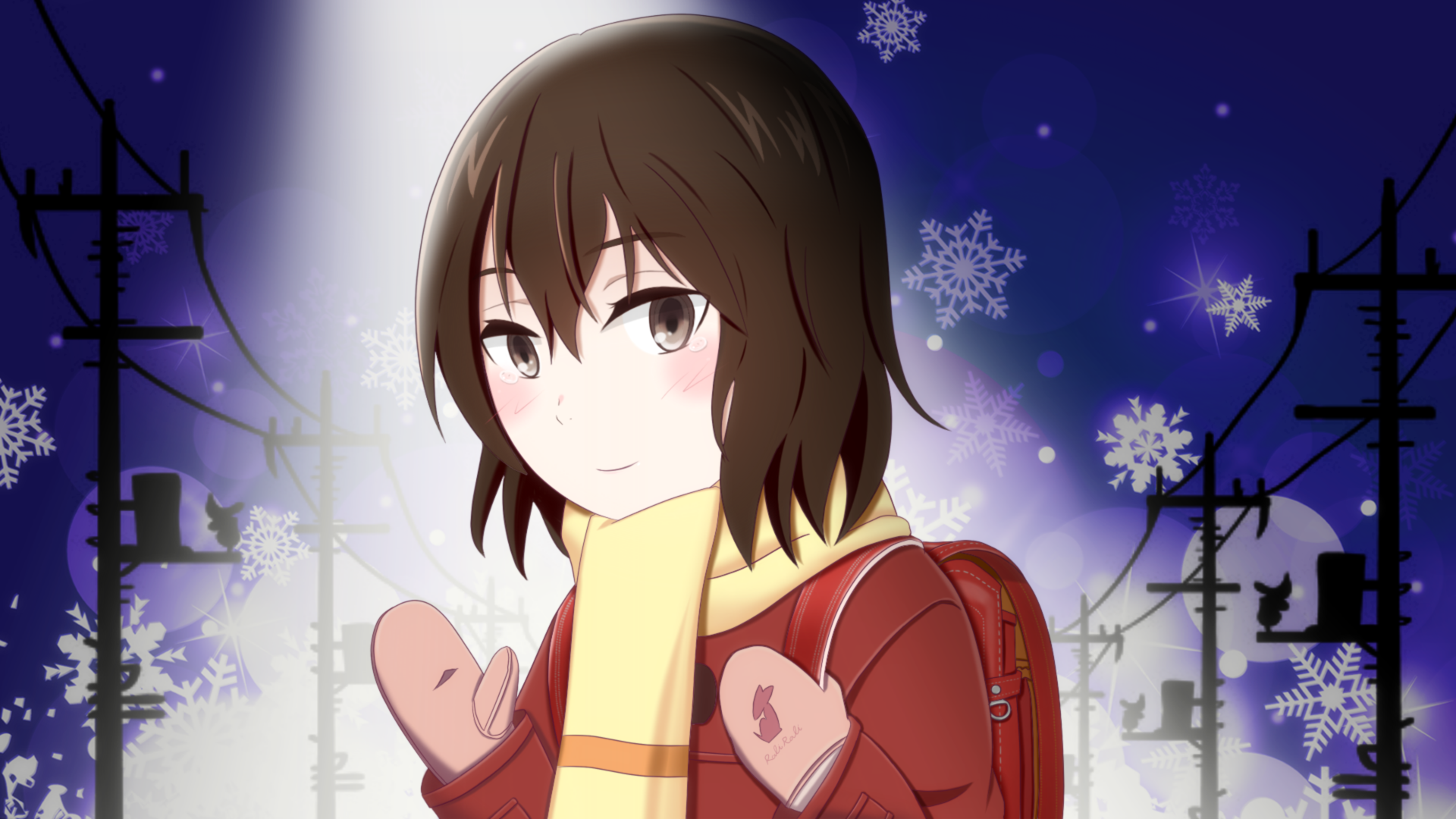 erased anime wallpaper,cartoon,anime,sky,cg artwork,mouth