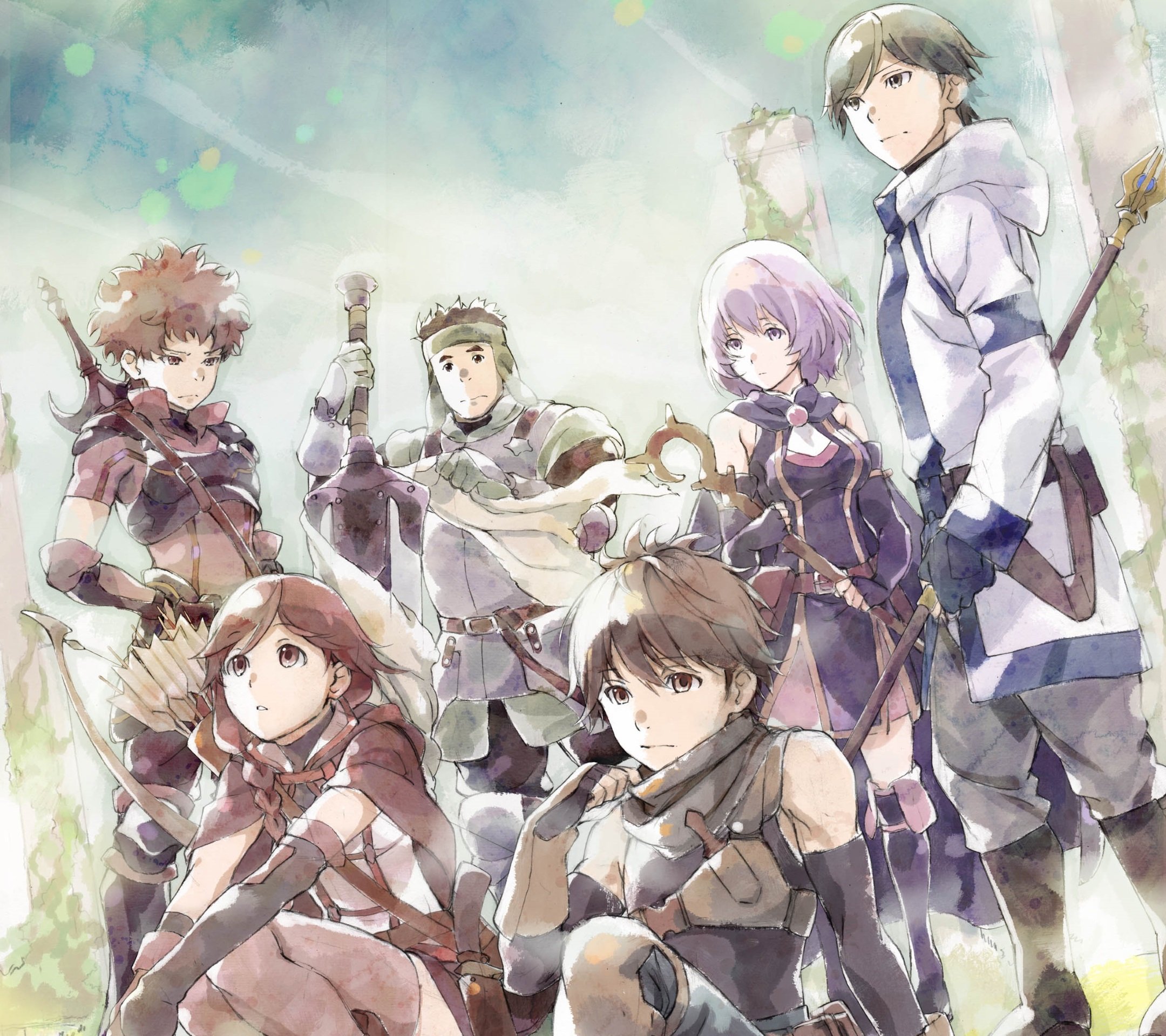 grimgar wallpaper,anime,cartoon,cg artwork,illustration,artwork