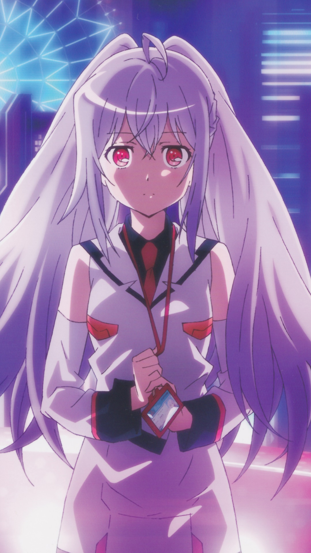 plastic memories wallpaper,cartoon,anime,cg artwork,long hair,hime cut