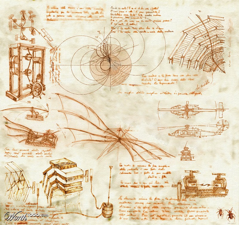 leonardo da vinci wallpaper,text,drawing,diagram,sketch,paper (471631) WallpaperUse