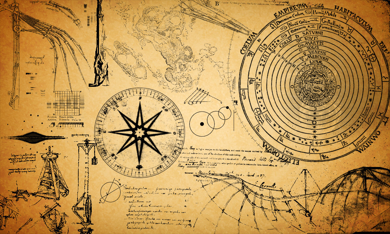 leonardo da vinci wallpaper,map,compass,drawing,illustration