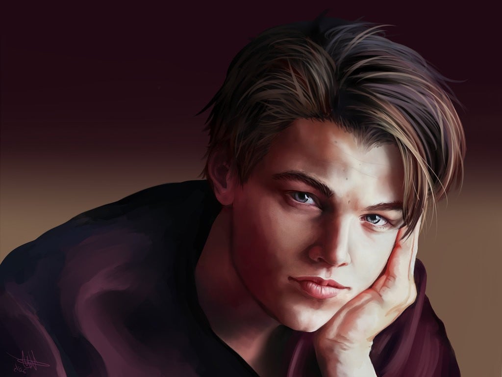 young leonardo dicaprio wallpaper,face,hair,head,hairstyle,beauty