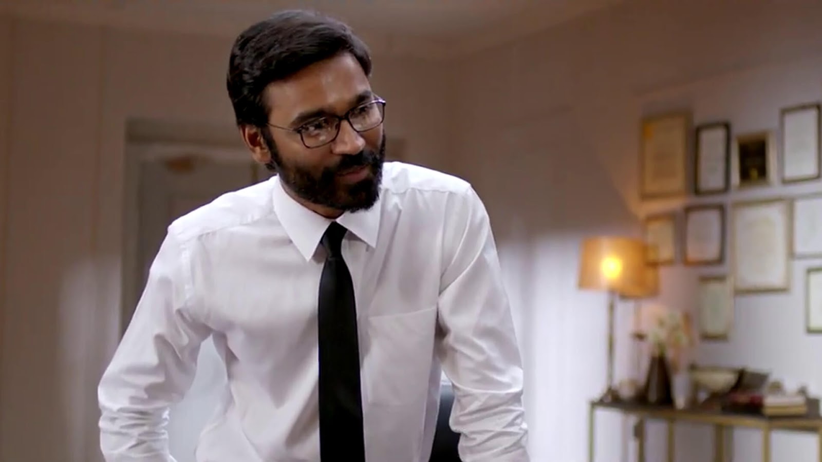 dhanush hd wallpapers 1080p,white collar worker,suit,dress shirt,formal wear,eyewear