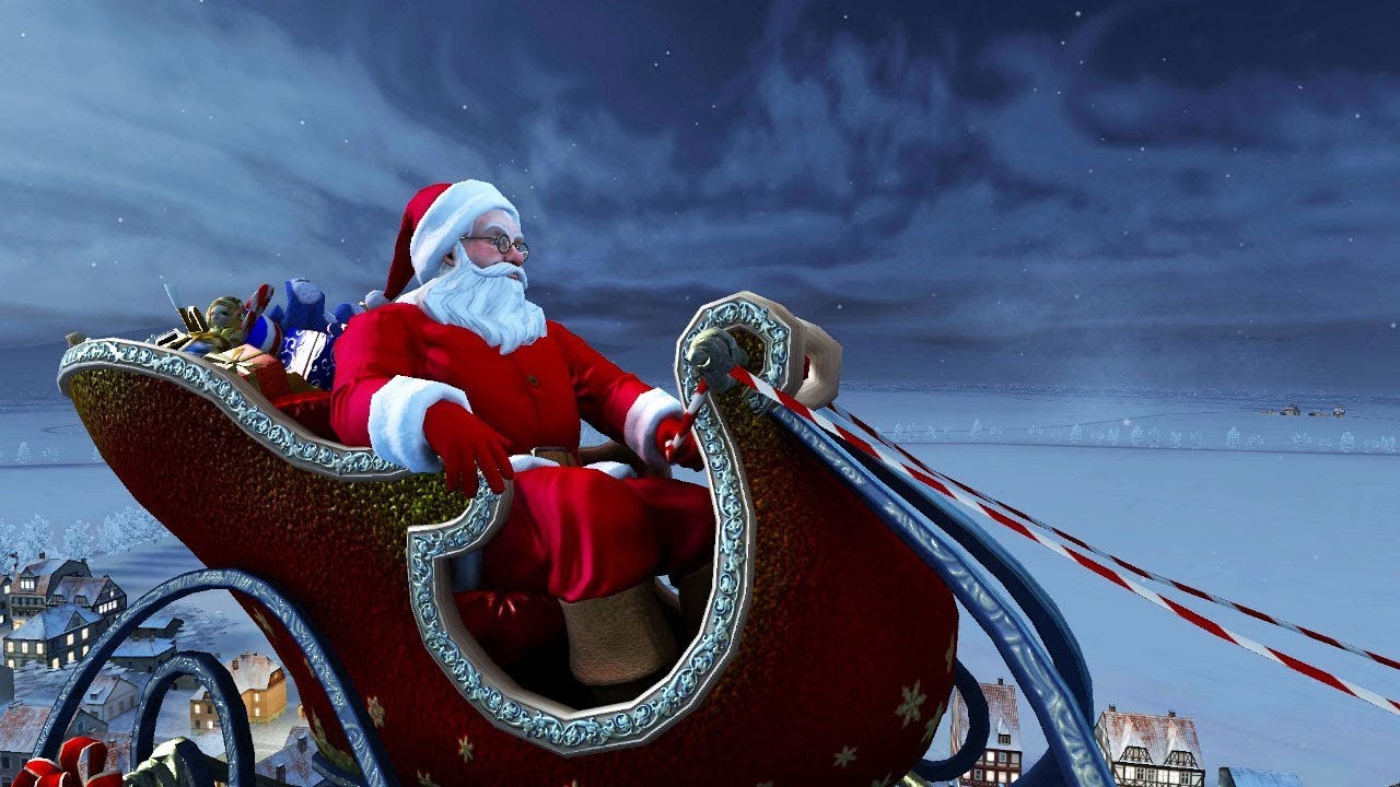 santa claus live wallpaper,weihnachtsmann,erfundener charakter,fahrzeug,illustration