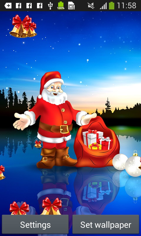 산타 클로스 라이브 배경 화면,산타 클로스,만화,소설 속의 인물,크리스마스 이브,크리스마스