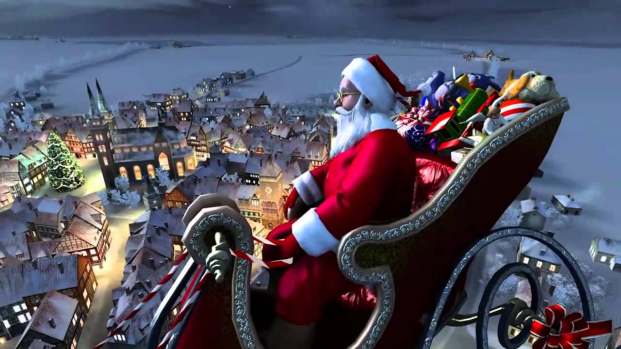 santa claus live wallpaper,pc game,vehicle,mode of transport,fun,fictional character