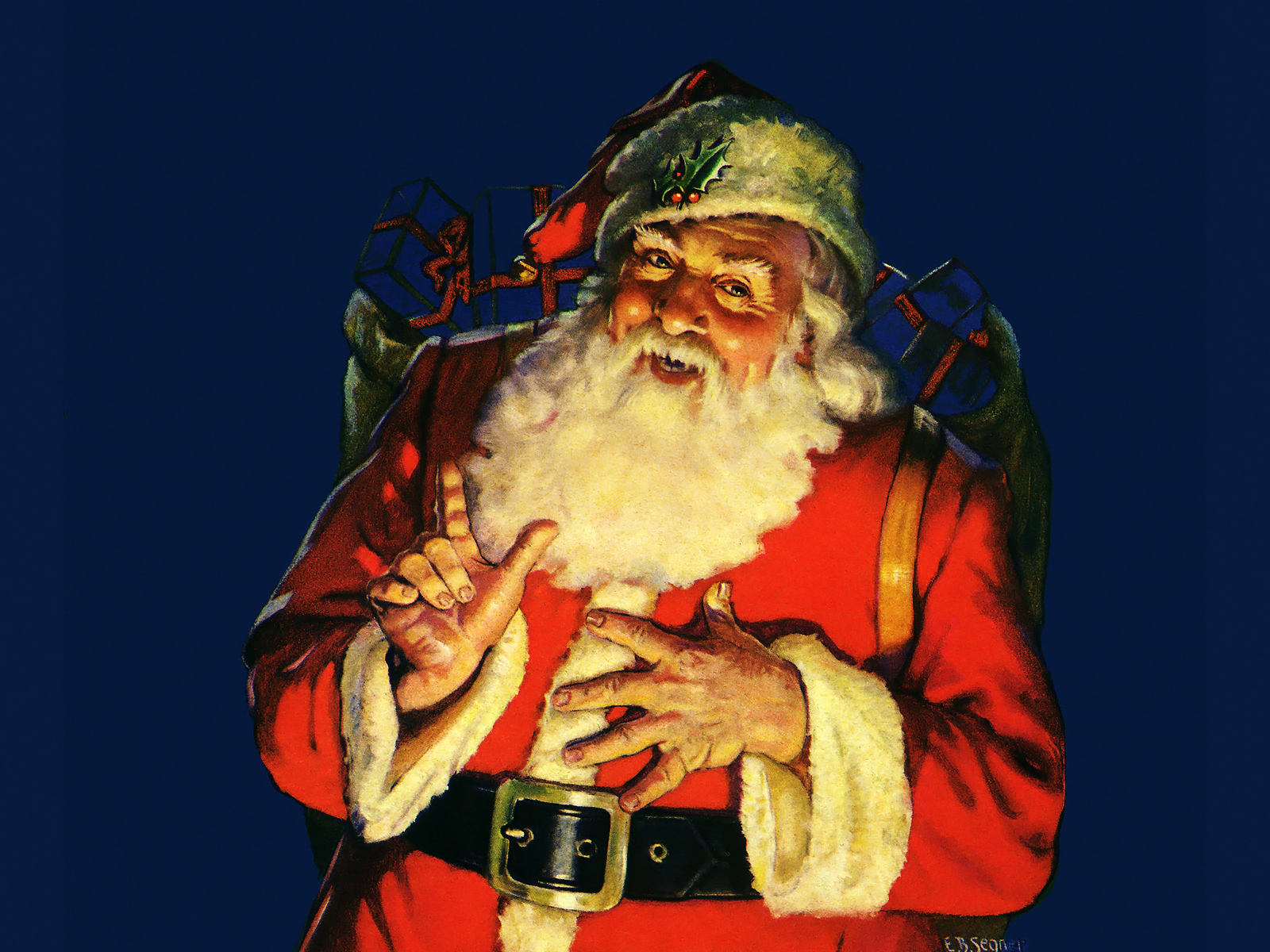 babbo natale live wallpaper,babbo natale,personaggio fittizio,barba,natale,arte