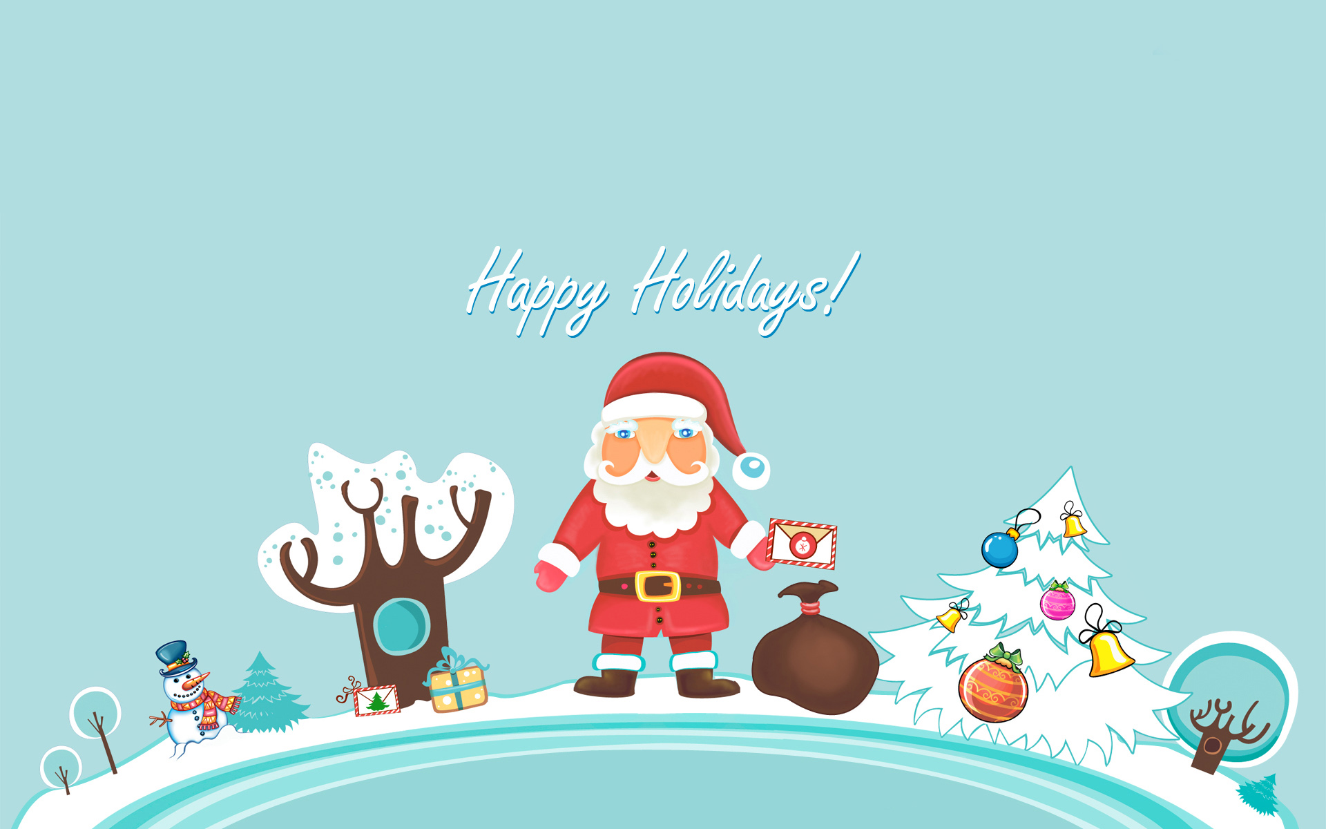 christmas wallpaper for kids,cartoon,santa claus,illustration,christmas eve,christmas