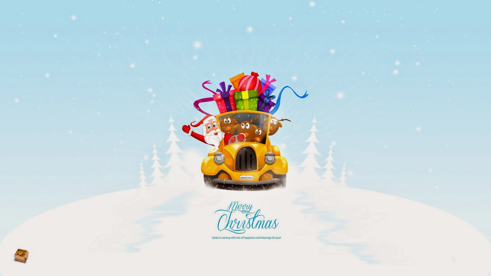 christmas wallpaper for kids,font,graphic design,illustration,vehicle,animation